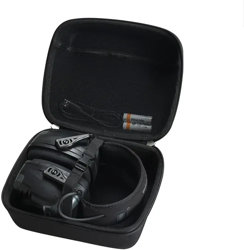 Vista 5 de Hermitshell Estuche de viaje compatible con Howard Leight Honeywell Impact Pro Sound Amplification Electronic Earmuff R-01902 (paquete de 2)