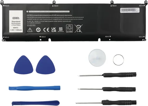 Vista 8 de Batería N3X1D de 11.1 V 65 Wh, compatible con Dell Latitude E6540 E6440 E5530 E5430 E6520 E6420 Precision M2800 Series 6cell Notebook 8858X T54FJ