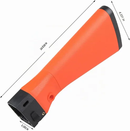 Vista 2 de Worker M16 Hombro Stock para nerf N-Strike Elite Blaster Toy Color Naranja