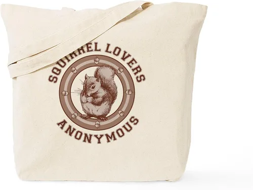 Vista 11 de CafePress Bolsa de compras de lona beige natural reutilizable para rehabilitación de ardillas