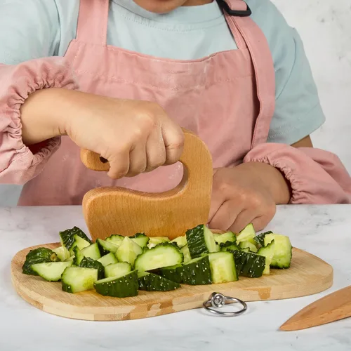 Vista 5 de Pulcher Juegos de cocina y hornear para niños, utensilios de cocina de chef real, juego de cocina, regalos para niñas, niños y jóvenes