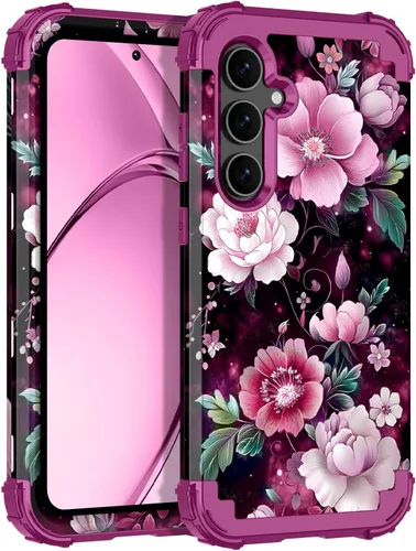 Vista 21 de Rancase Compatible con Galaxy A16 5G Funda, Protección Resistente a los Golpes de Tres Capas de Servicio Pesado Parachoques de Plástico Duro + Funda