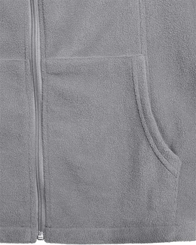 Vista 45 de SeSe Code Chaleco de forro polar ligero con cremallera frontal y bolsillos para mujer