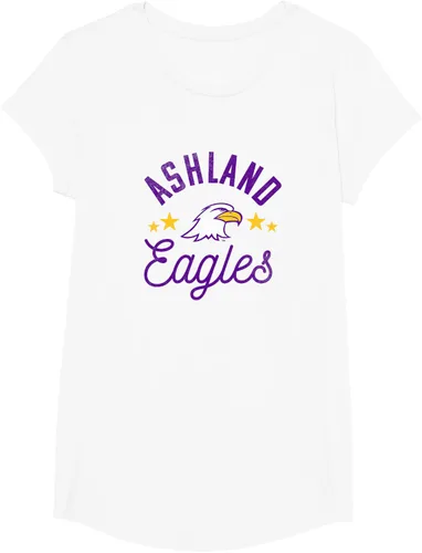 Vista 18 de Ashland University Camiseta con logotipo de Eagles, Gris