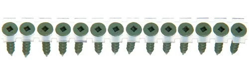 Vista 2 de Senco 08T125W DuraSpin #8 x 1-1/4 pulgadas, Tornillo de tablero de cemento, 1,000 Ct.