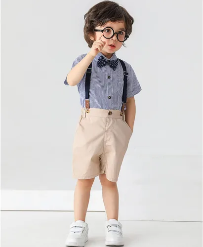 Vista 2 de Conjunto de traje de caballero para bebé niño