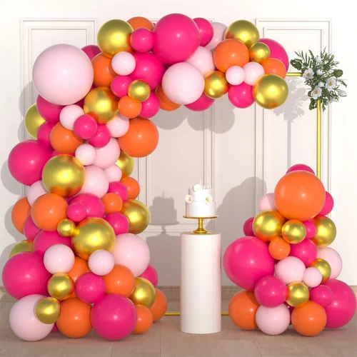 Vista 14 de Juego de globos de color azul real, negro y plateado metálico, 122 unidades, guirnalda de arco de globos azul real y negro para videojuegos