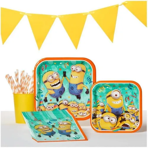 Vista 3 de Máscaras de gafas de fiesta de Despicable Me - Talla única, 8 piezas