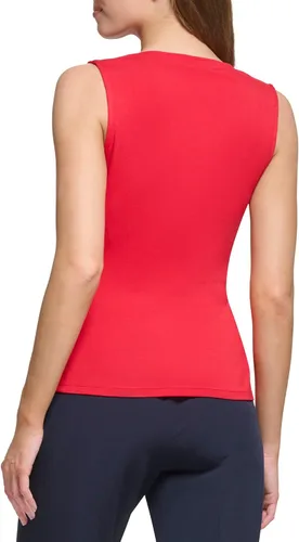 Vista 4 de Tommy Hilfiger Women's Drapey Suiting Blouse