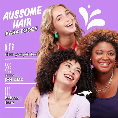 Vista 6 de Aussie Total Miracle con aceite de albaricoque y macadamia, champú sin parabenos, 26.2 onzas líquidas, paquete de 4