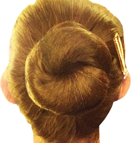 Vista 6 de Redecilla de malla para el cabello, reutilizable, invisible, con borde elástico y de 20 pulgadas Negro 10pcs