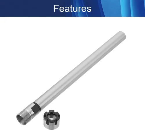 Vista 3 de Portabrocas Portabrocas CNC Fresado Extensión Varilla C12 ER11M 150L Fresadora Accesorio CNC Fresado Arbor Adaptador Extensión Varilla Herramienta
