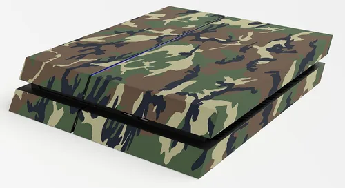Vista 3 de giZmoZ n gadgetZ PS4 - Adhesivo vinal para consola y 2 fundas de control