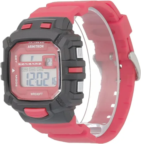 Vista 4 de Armitron Sport Men's Digital Chronograph Resin Strap Watch, 408244