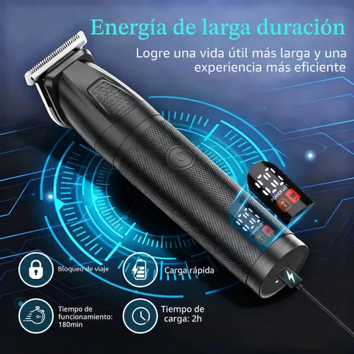 Vista 3 de Bomxin Manscape - Cortadora de cuerpo y barba para hombres, impermeable