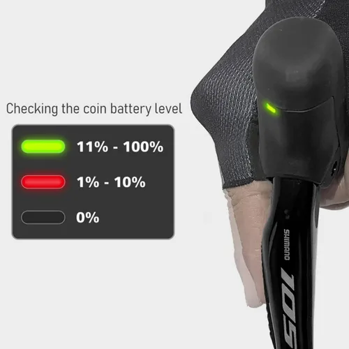 Vista 7 de SHIMANO 105 St-R7170 Di2 Sistema de cambio/freno negro, trasero