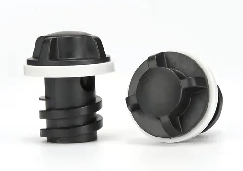 Vista 4 de Tapones de drenaje de repuesto compatibles con enfriadores YETI Tundra y refrigeradores Roadie y accesorios para enfriadores RTIC, con diseño a