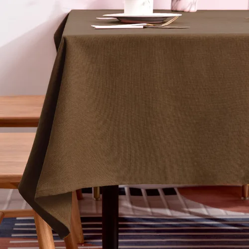 Vista 11 de BALCONY & FALCON Rectangle Table Cloth Waterproof Beige 47"x47