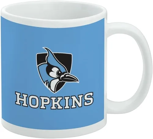 Vista 483 de Taza de cerámica con el logotipo principal de la Universidad Rider, taza de regalo novedosa para café, té y bebidas calientes, 11oz, blanca