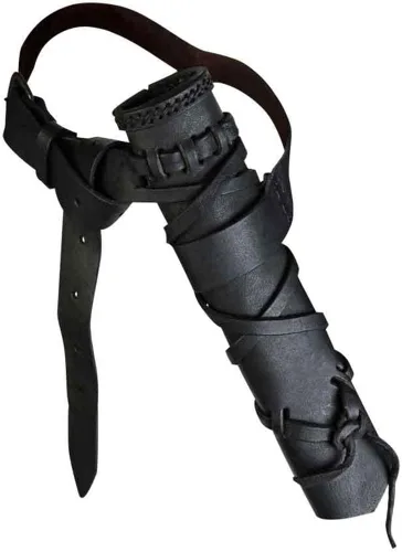 Vista 22 de BLESSUME Cinturón medieval de caballero con espada rana funda de estoque, soporte de vaina de estoque, 1 unidad