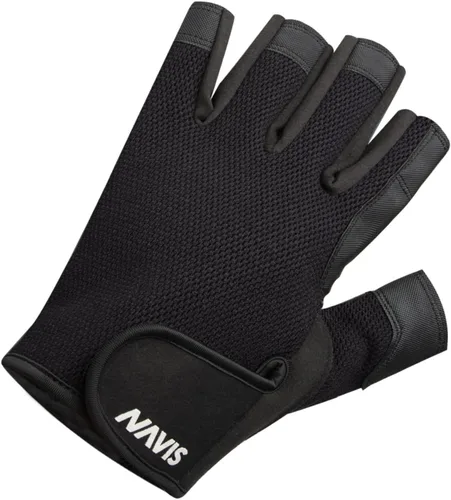 Vista 5 de Guantes de vela para hombres y mujeres, remo, barco, pesca, kayak, todos los deportes acuáticos, protección UV perfecta, dedo corto