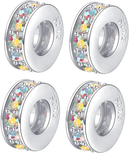 Vista 14 de Colgantes de clip de plata de ley para pulseras Pandora Azul (1 unidad)