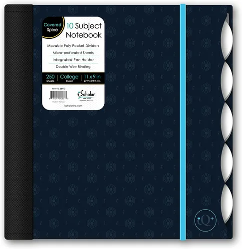Vista 40 de Cuaderno de notas IQ Subject con espiral