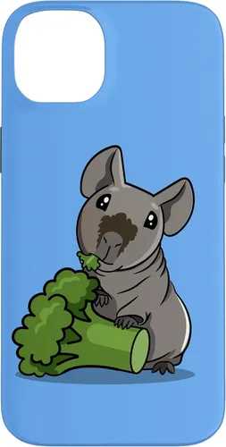 Vista 15 de Funny Kawaii Kids Broccoli Black Hairless Guinea Pig Lover Case for iPhone 17