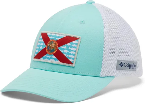 Vista 130 de Columbia Gorra de Béisbol de Malla con Logotipo PFG Unisex para Adultos