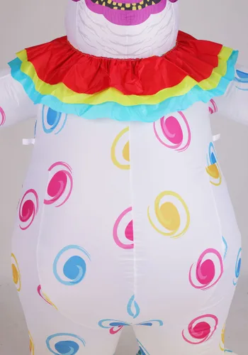 Vista 8 de Decoración Inflable Fatso Killer Klowns from Outer Space 6.5 Pies Multicolor