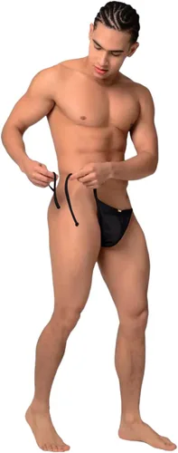 Vista 3 de Pali - Traje de baño sexy para hombre, gay, de primera calidad, tanga, tanga, bronceado, mejillas