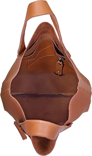 Vista 6 de Women Tote Bags Top Handle Satchel Handbags Genuine Leather Shoulder Purse