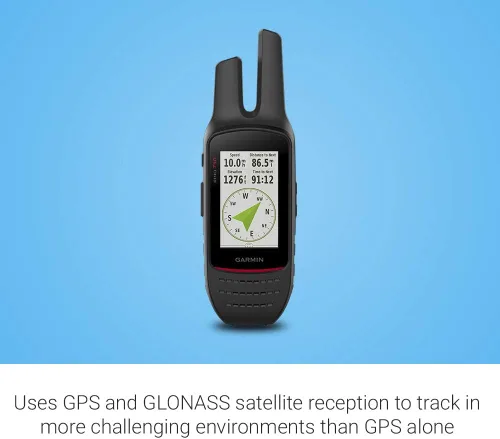 Vista 4 de Garmin Rino 750, navegador GPS y radio portátil resistente de 2 vías