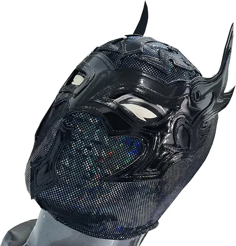 Vista 4 de MASCARA MISTESIS MÁSCARA DE LUCHA LUCHADOR LUCHADOR LUCHA LIBRE MEXICANO NEGRO