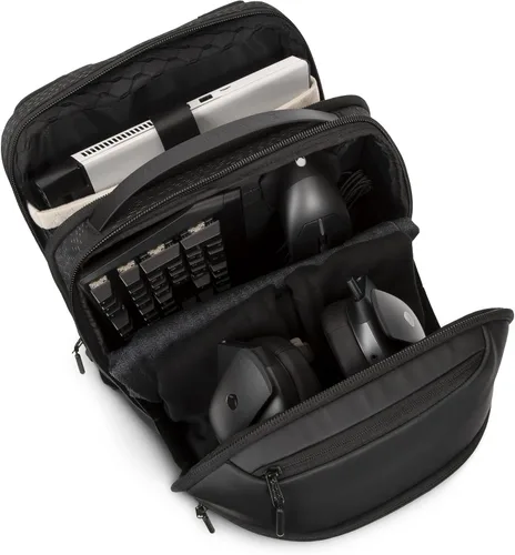 Vista 2 de Mochila de Viaje Alienware Horizon, Negro, 17 pulg.