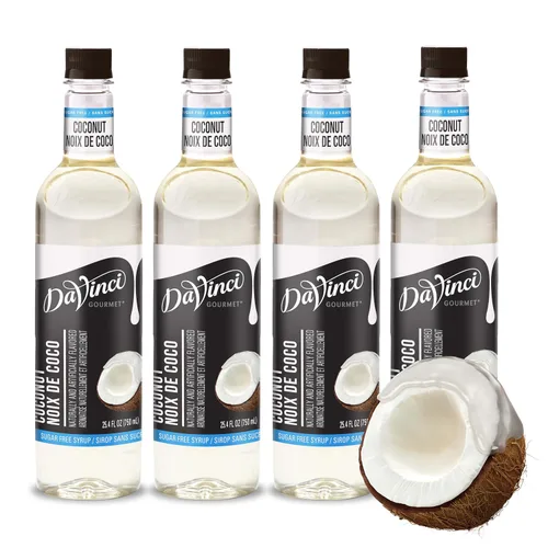 Vista 10 de DaVinci Gourmet - Jarabe de nueces de macadamia sin azúcar, 25.4 onzas líquidas (paquete de 4)