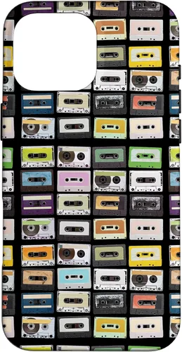 Vista 19 de Cassette Tapes Nostalgic Mixtape Music Graphic Case for iPhone 17