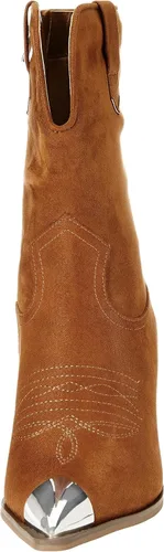 Vista 2 de The Drop Botas vaqueras de tacón Sandra para mujer