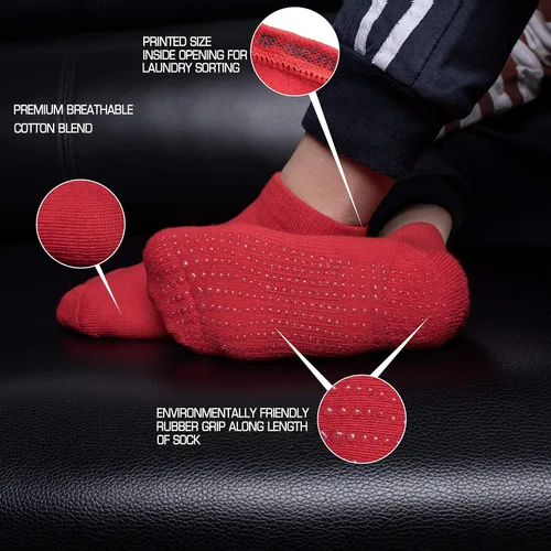 Vista 4 de Cómodo acogedor cómodo Calcetines antideslizantes para niños y niñas