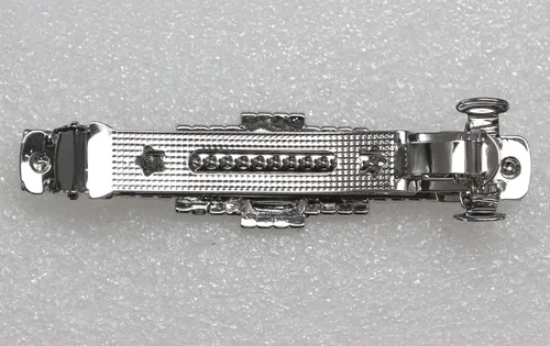 Vista 2 de Faship Precioso clip de pasador de cristal de diamantes de imitación azul