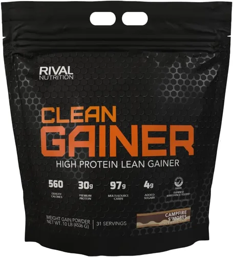 Vista 17 de RIVAL NUTRITION Clean Gainer I - Mezcla de bebida en polvo con alto contenido de proteínas, 1.06 onzas de proteína por porción
