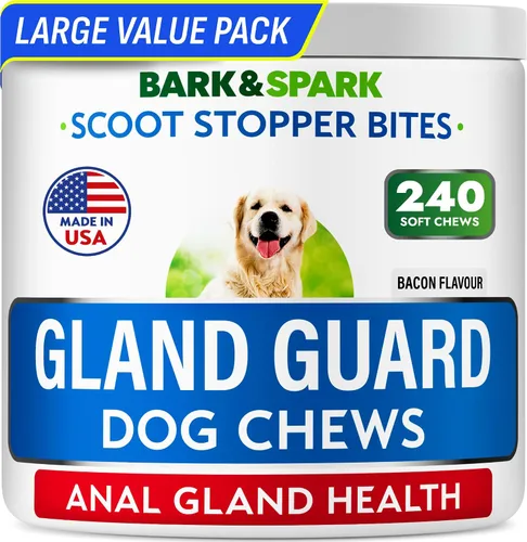 Vista 16 de BARK&SPARK Masticables ambientadores de aliento de dientes de perro Probióticos para ayudar al aliento