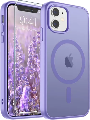 Vista 306 de SUPFINE Funda magnética para iPhone SE 2022 (3ª)/2020 (2ª), iPhone 8 (compatible con MagSafe) (protección contra caídas de grado militar), funda