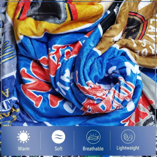 Vista 5 de Manta de regalo de hockey para niños y hombres, regalos de hockey sobre hielo, regalos para amantes del hockey para niños de 8 a 12 años, regalos