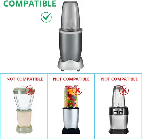Vista 4 de Engranaje base del motor para nutribullet 600w 900w licuadora NB-101B NB-101S NB-201 Reemplazo