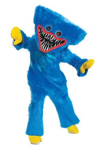 Vista 6 de Disfraz Prestige de Huggy Wuggy de Poppy Playtime para Niños Multicolor