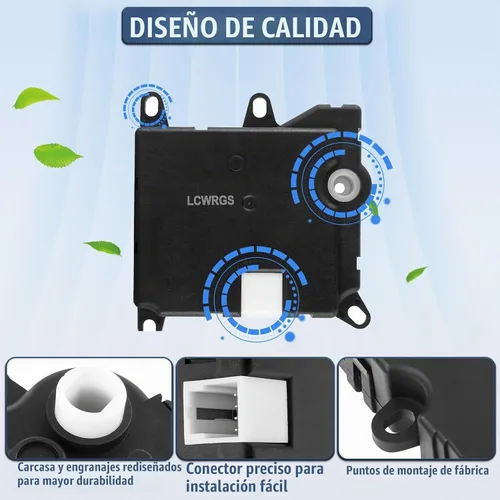 Vista 3 de Actuador de puerta trasera de mezcla HVAC para Ford Expedition Explorer 604