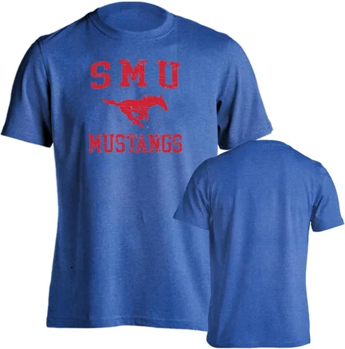 Vista 136 de Sport Your Gear NCAA Camiseta de manga corta retro con licencia oficial de aspecto desgastado para el día del juego, camiseta de espíritu deportivo