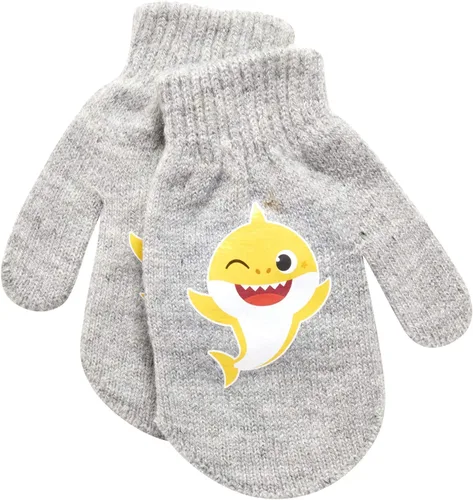 Vista 6 de Nickelodeon Conjunto de 2 pares de guantes de invierno para bebé y tiburón para niños (niño)