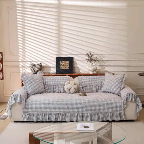 Vista 10 de VClife Funda para Brazo de Sofá Antideslizante Azul Fundas para Reposabrazos para Reclinable, Sillón, Sofá de Dos Plazas y Sofá 1 Pieza Funda Suave